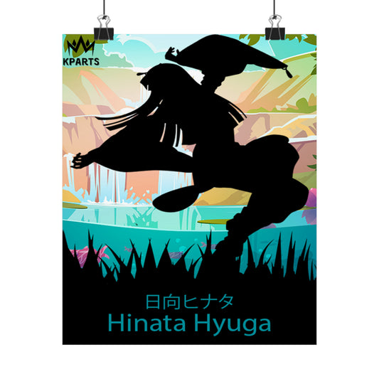 Hinata Hyuga Minimalist Poster #10