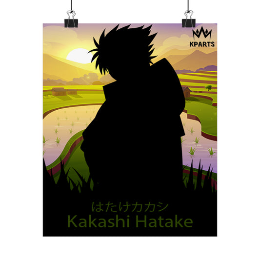 Kakashi Hatake Minimalist Poster #7 - Collective Prints