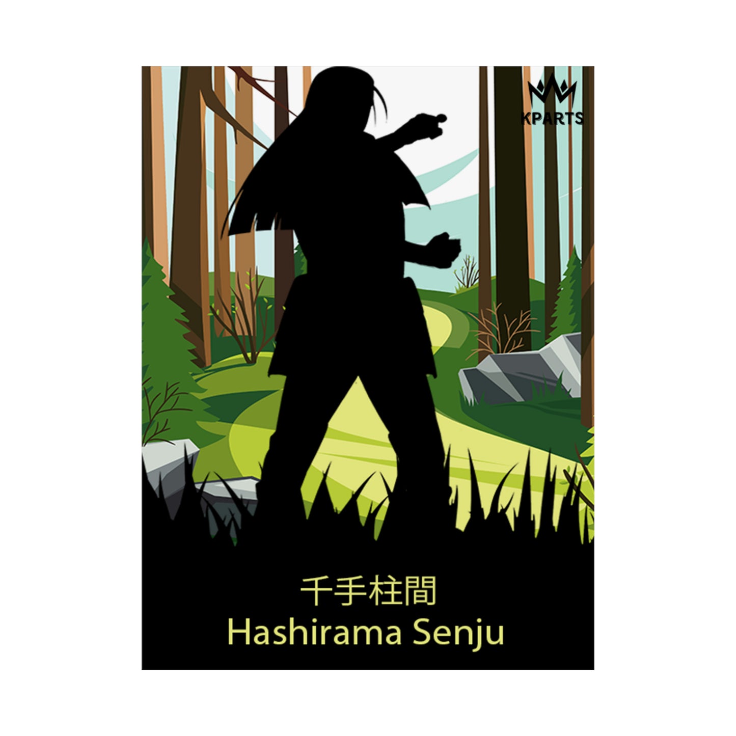 Hashirama Senju Minimalist Poster #8 - Collective Prints