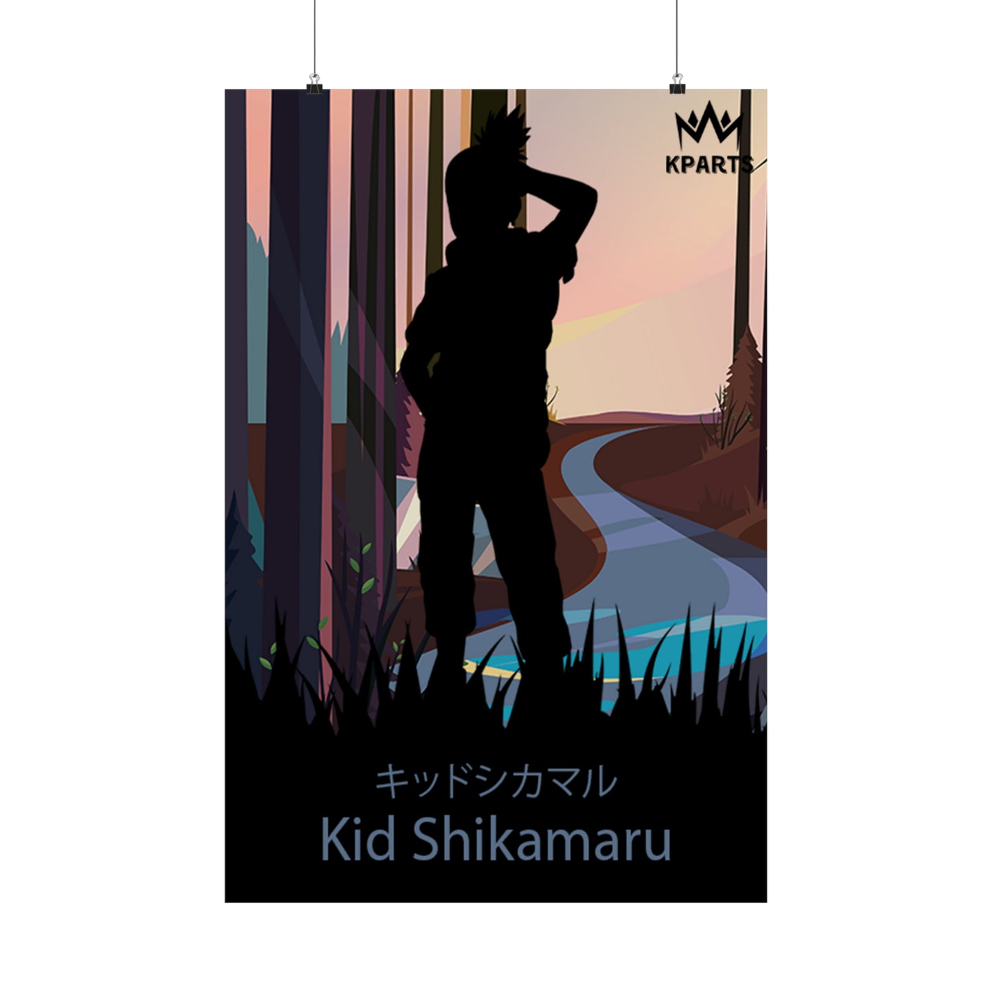 Shikamaru Nara (Kid) Minimalist Poster #11