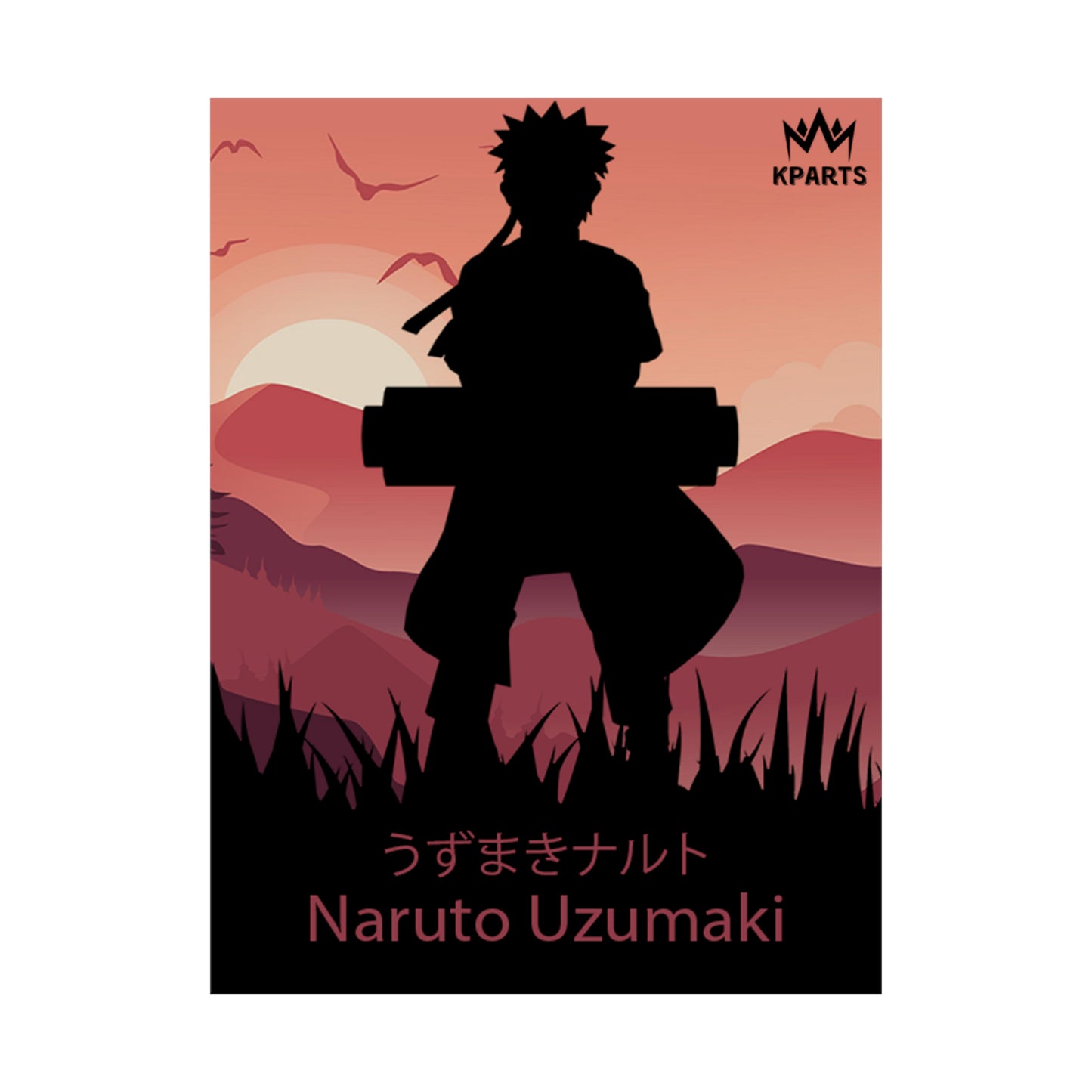 Naruto Uzumaki Minimalist Poster #8 - Collective Prints