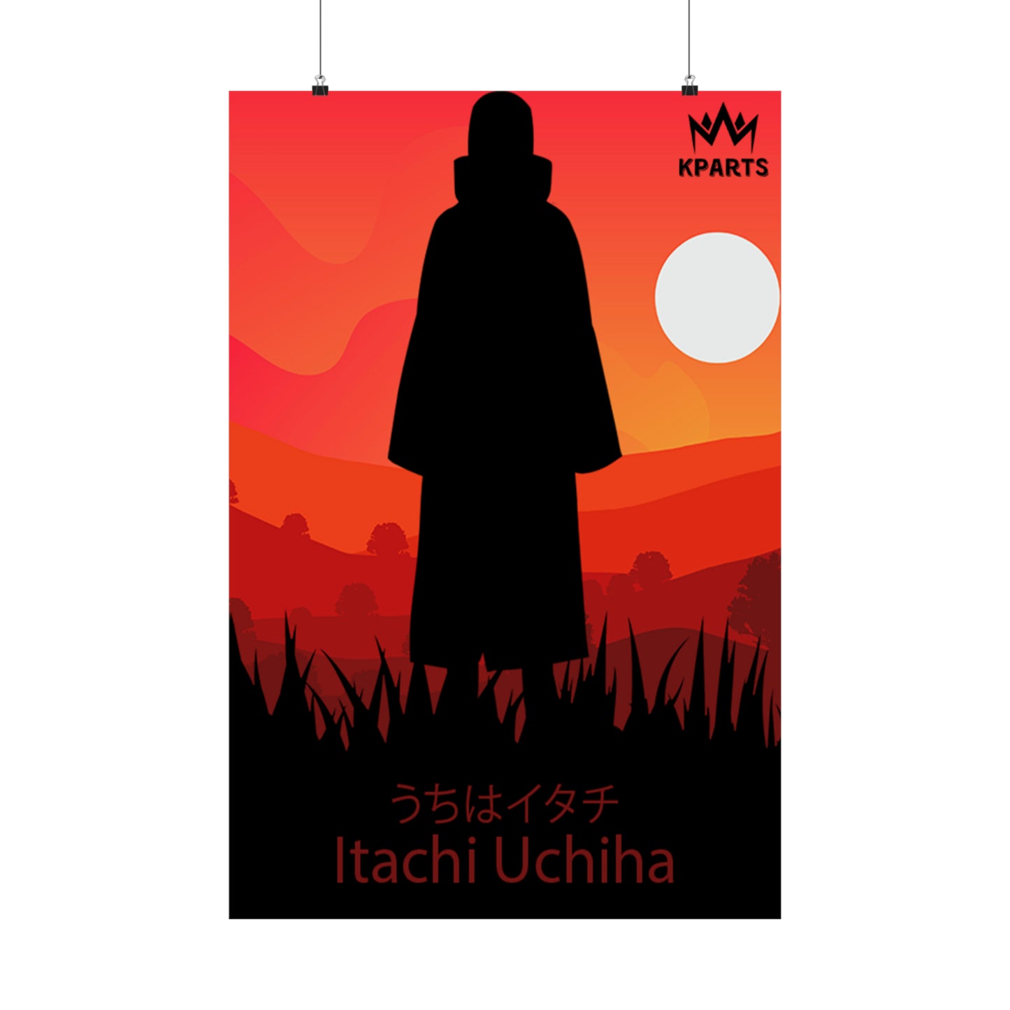 Itachi Uchiha Minimalist Poster #8