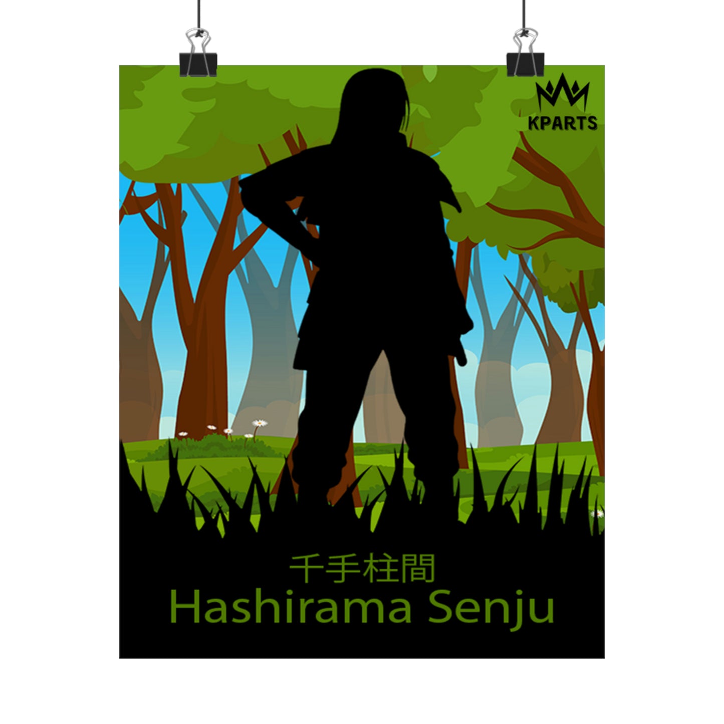 Hashirama Senju Minimalist Poster #5