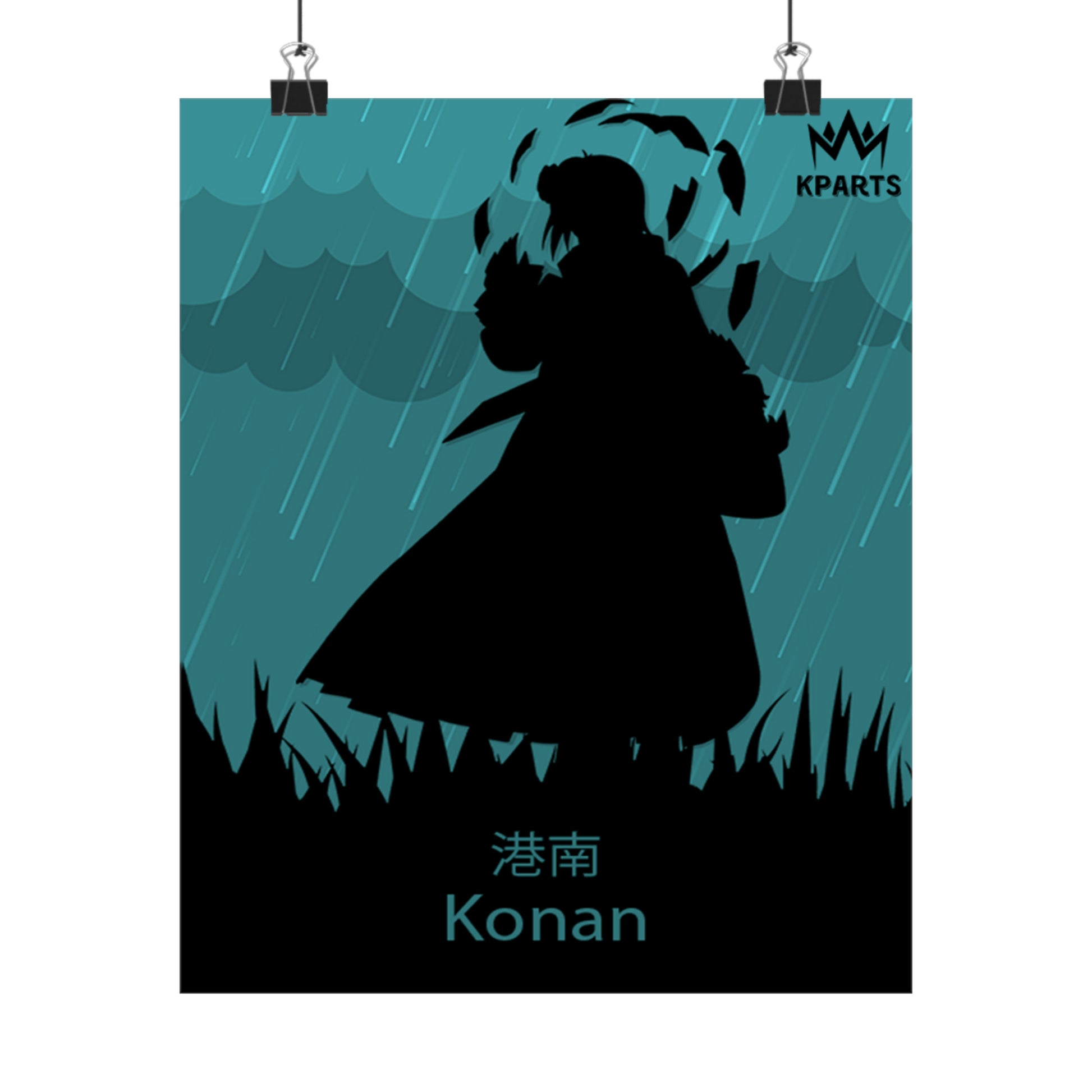 Konan Minimalist Poster #6 - Collective Prints