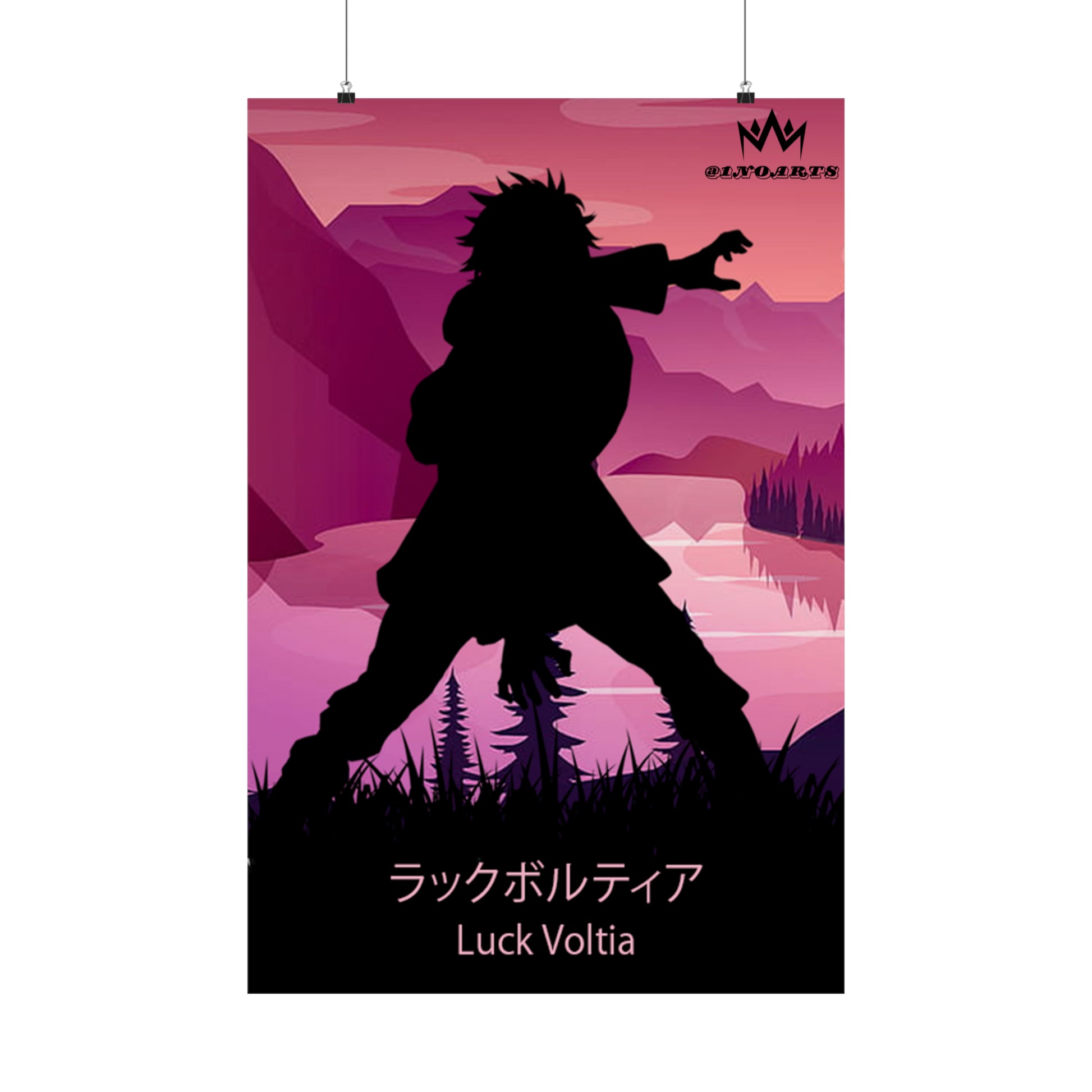 Luck Voltia Minimalist Poster #2 - Collective Prints