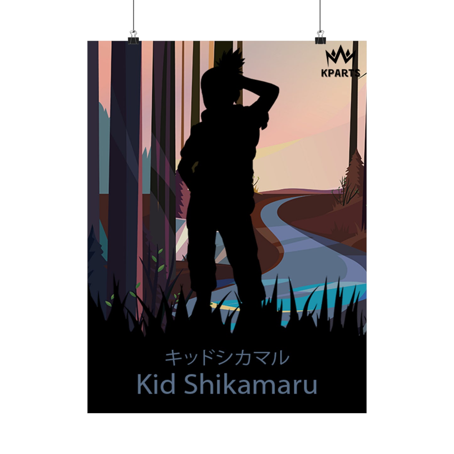 Shikamaru Nara (Kid) Minimalist Poster #11