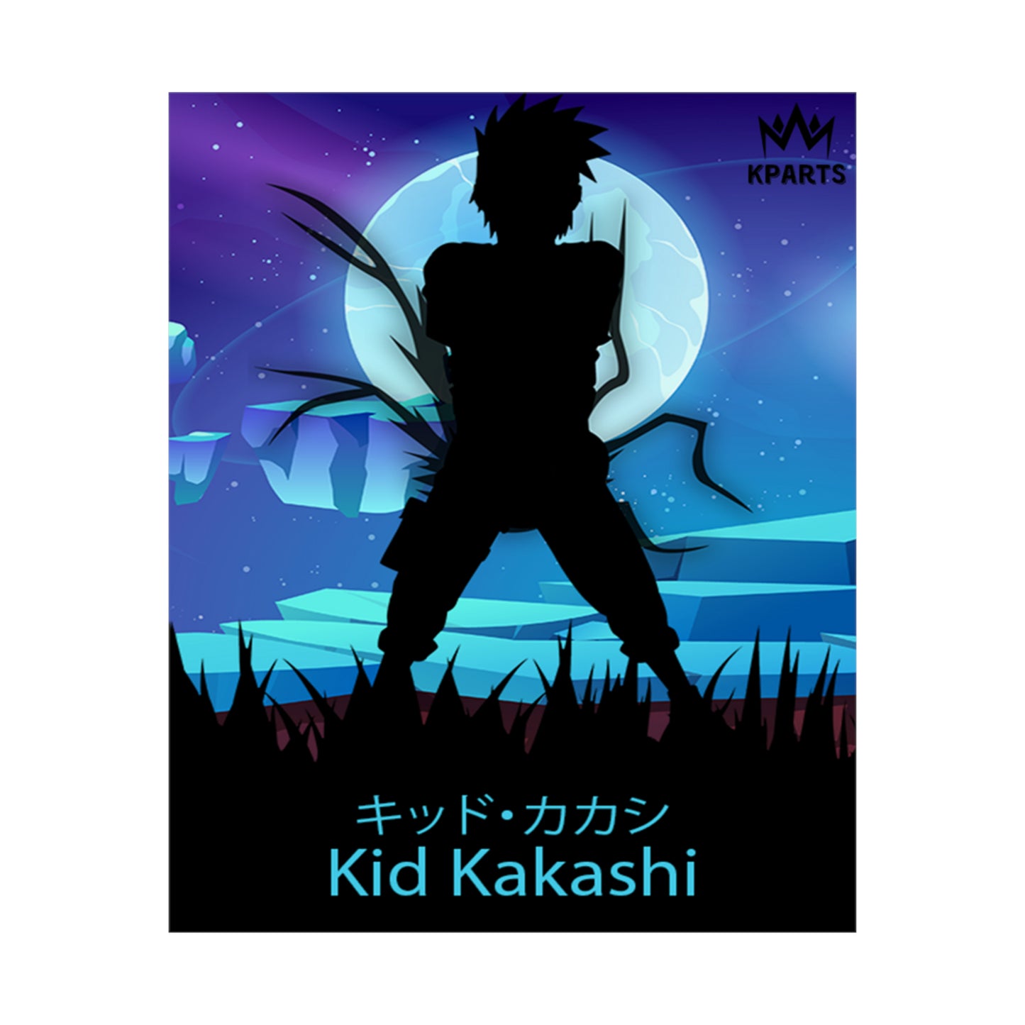 Kakashi Hatake (Kid) Minimalist Poster #10