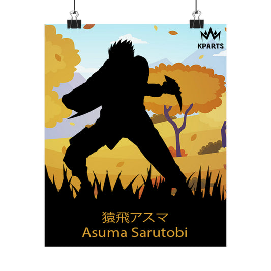 Asuma Sarutobi Minimalist Poster #4