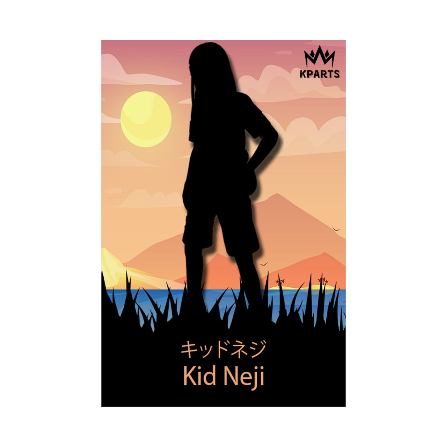 Neji Hyuga (Kid) Minimalist Poster #11