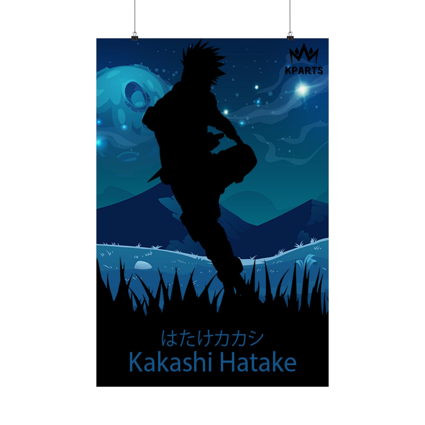 Kakashi Hatake Minimalist Poster #1 - Collective Prints