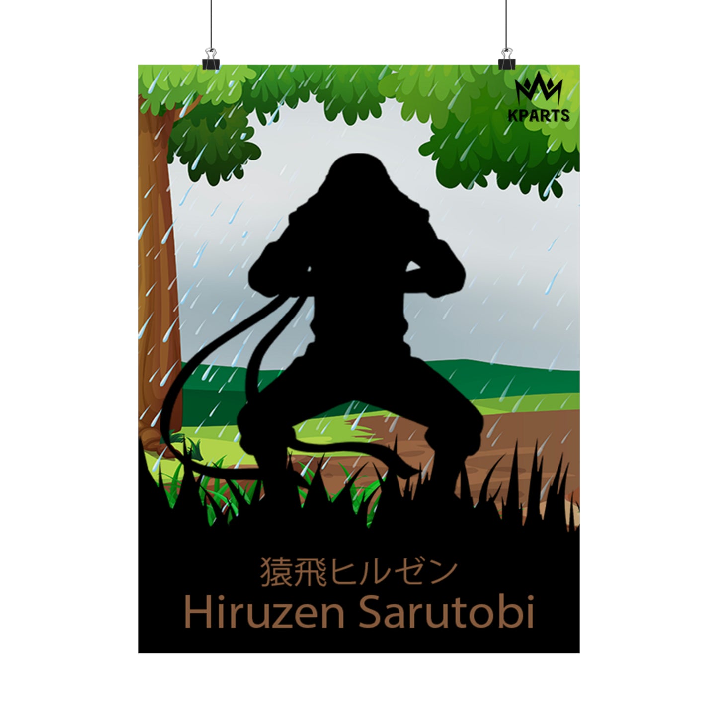 Hiruzen Sarutobi Minimalist Poster #4