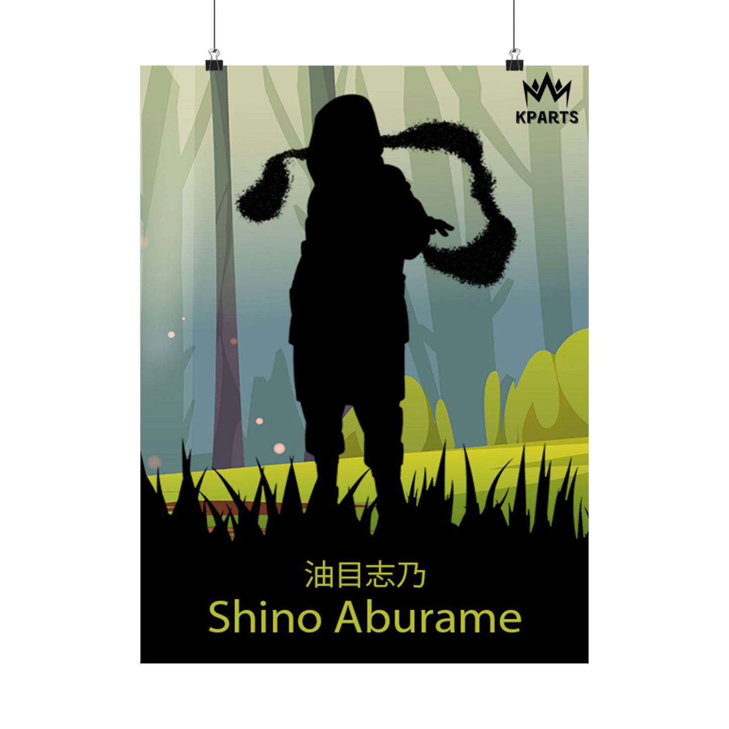 Shino Aburame Minimalist Poster #1