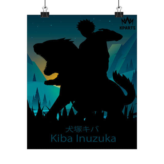 Kiba Inuzuka Minimalist Poster #3