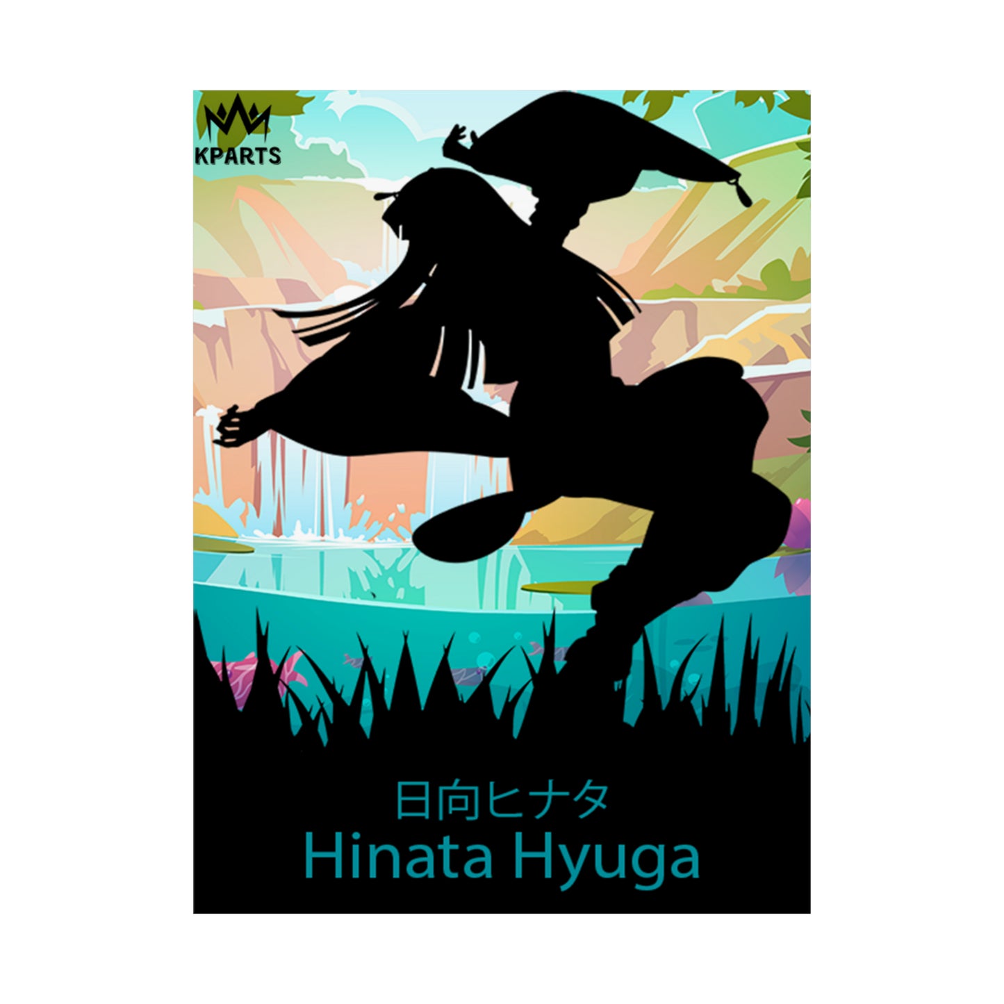 Hinata Hyuga Minimalist Poster #10