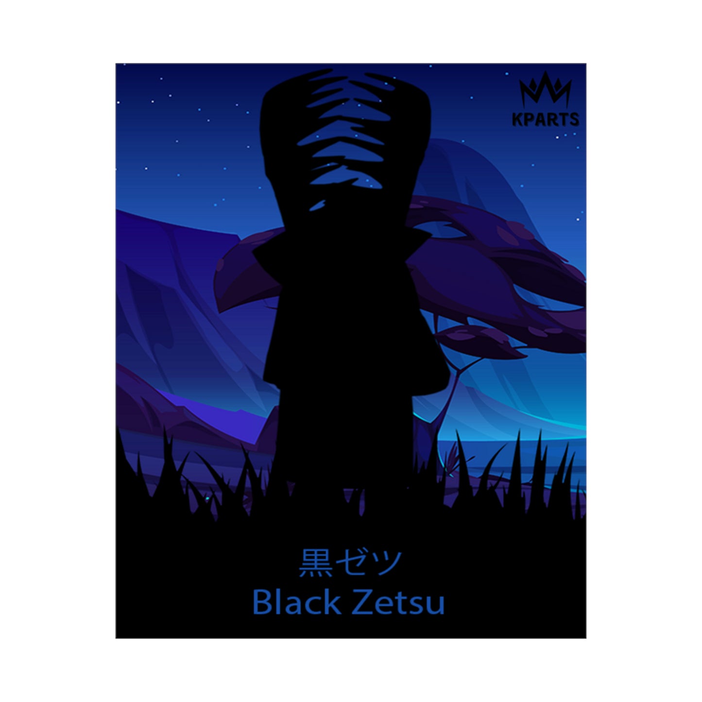 Black Zetsu Minimalist Poster #2