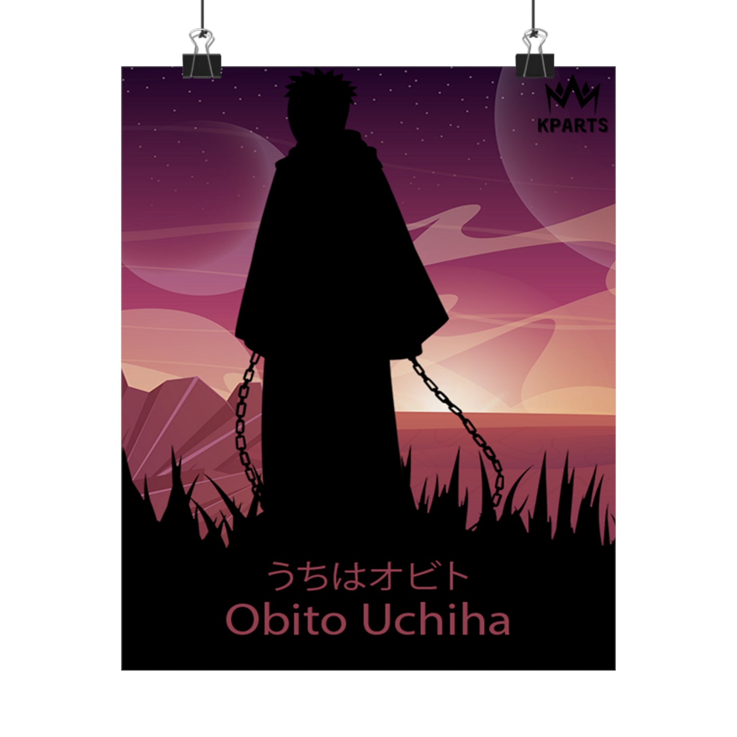 Obito Uchiha Minimalist Poster #4