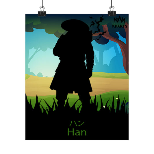 Han Minimalist Poster #1 - Collective Prints