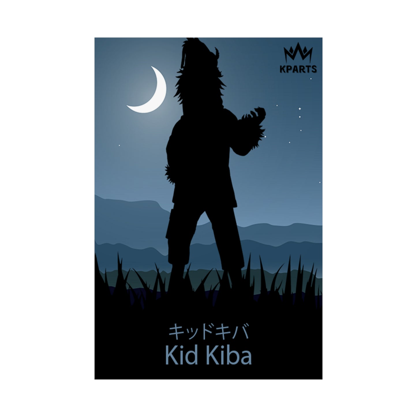 Kiba Inuzuka (Kid) Minimalist Poster #6