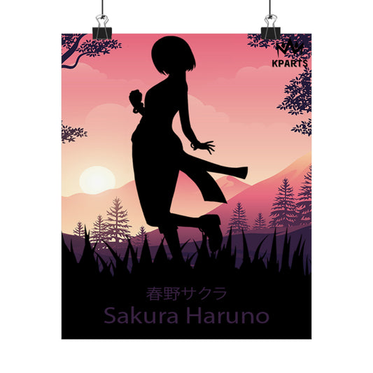 Sakura Haruno Minimalist Poster #8 - Collective Prints