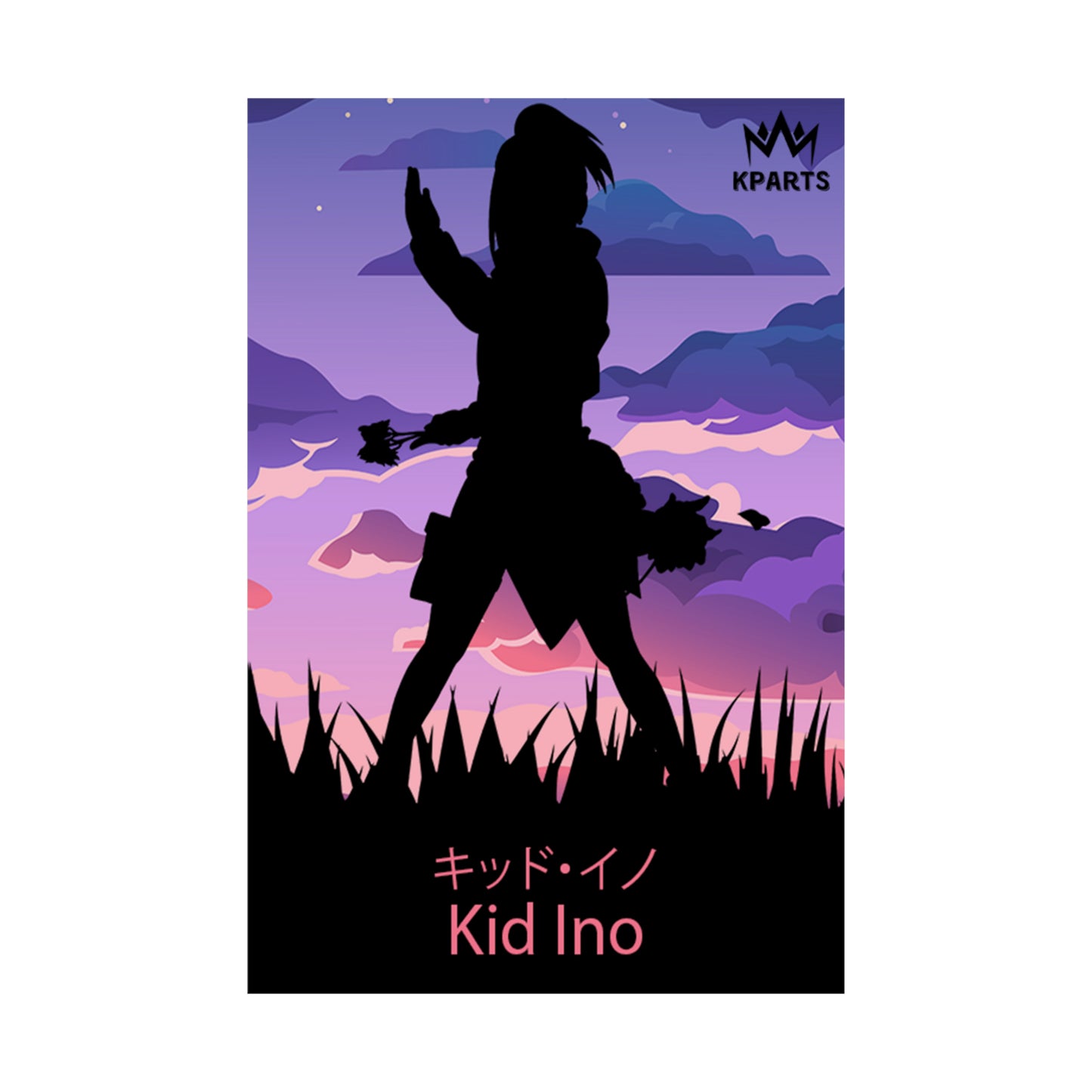 Ino Yamanaka (Kid) Minimalist Poster #13