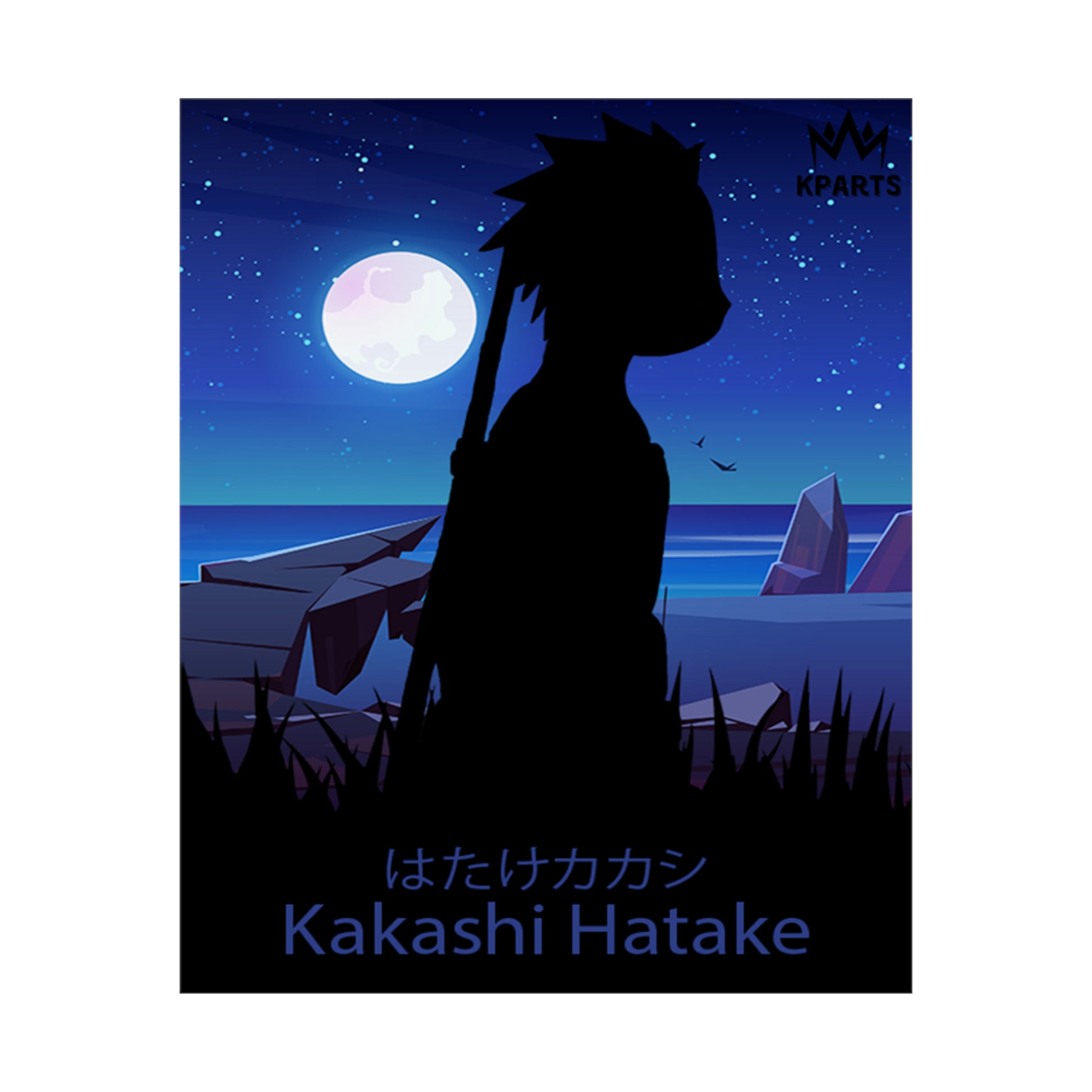 Kakashi Hatake Minimalist Poster #4 - Collective Prints