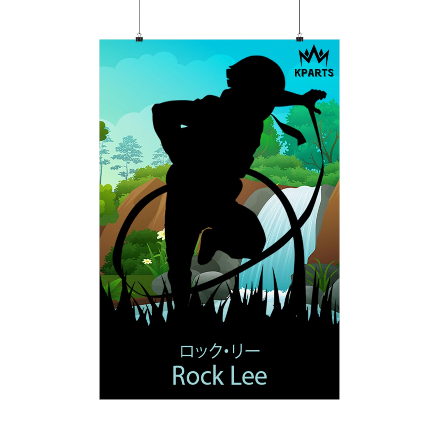 Rock Lee Minimalist Poster #2