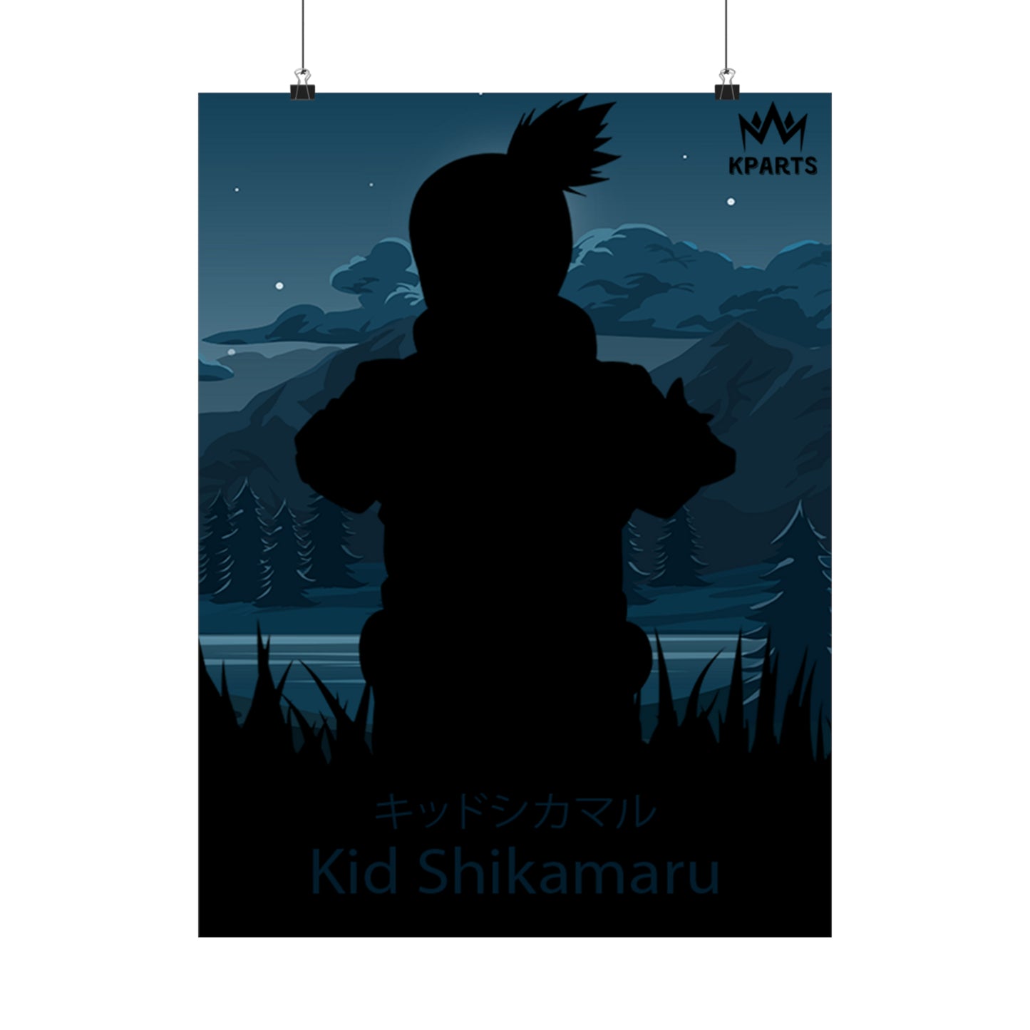 Shikamaru Nara (Kid) Minimalist Poster #14