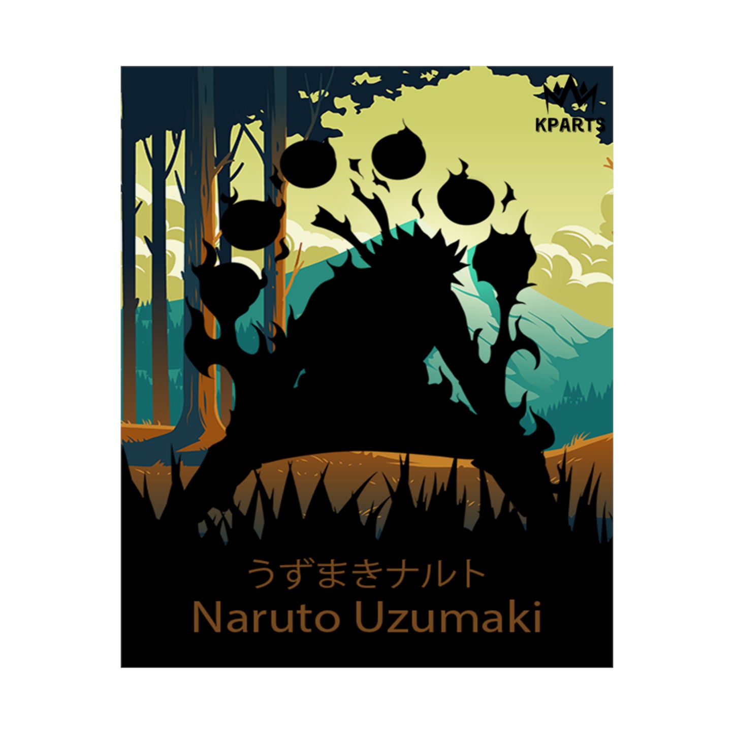 Naruto Uzumaki Minimalist Poster #3 - Collective Prints