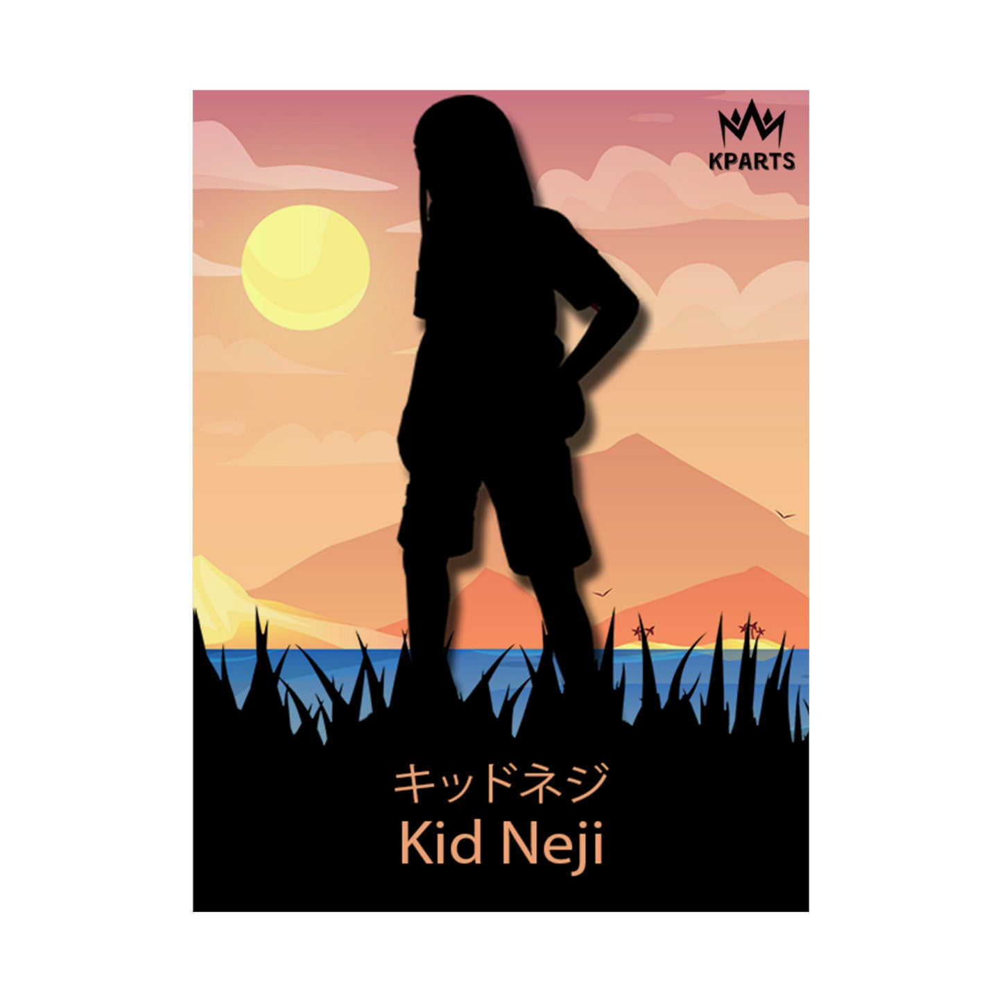 Neji Hyuga (Kid) Minimalist Poster #11