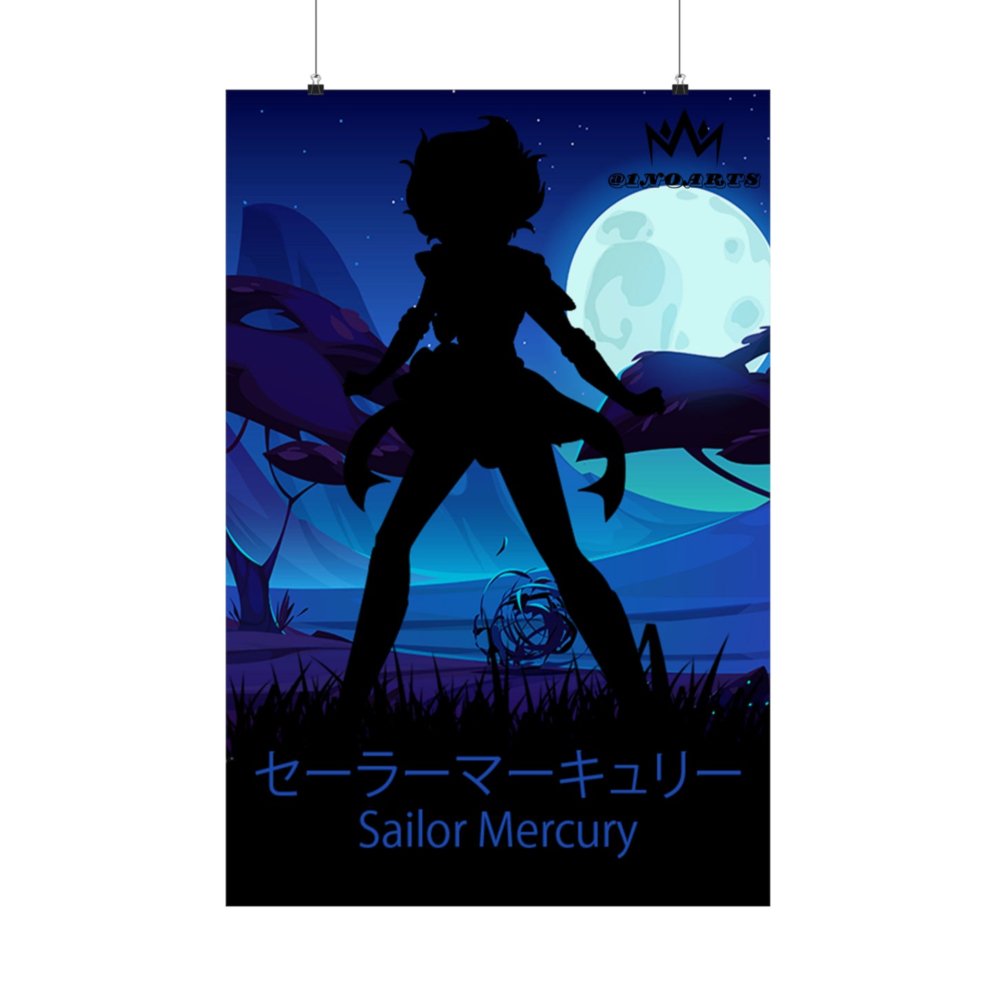 Sailor Mercury Minimalist Poster #2