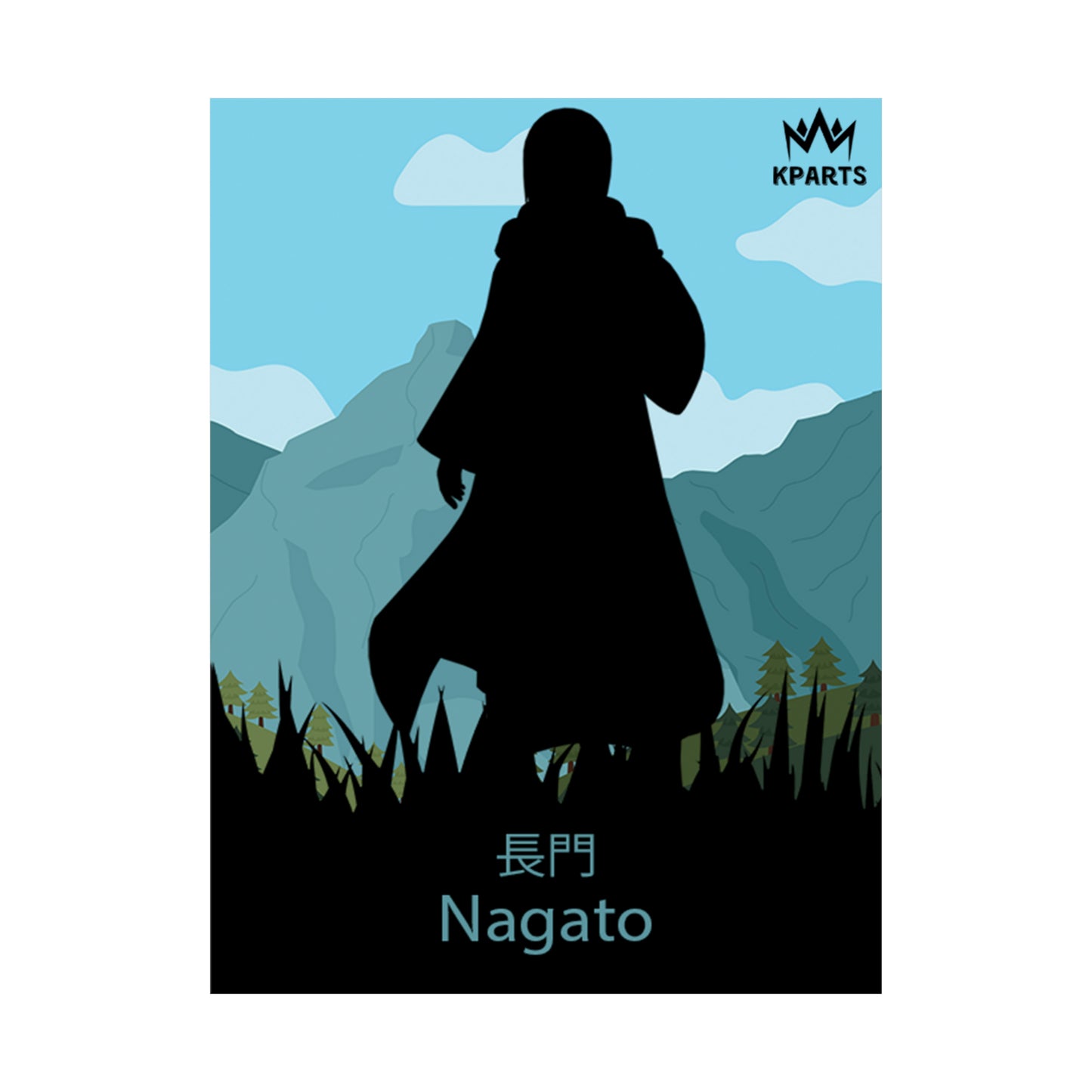 Nagato Minimalist Poster #2 - Collective Prints