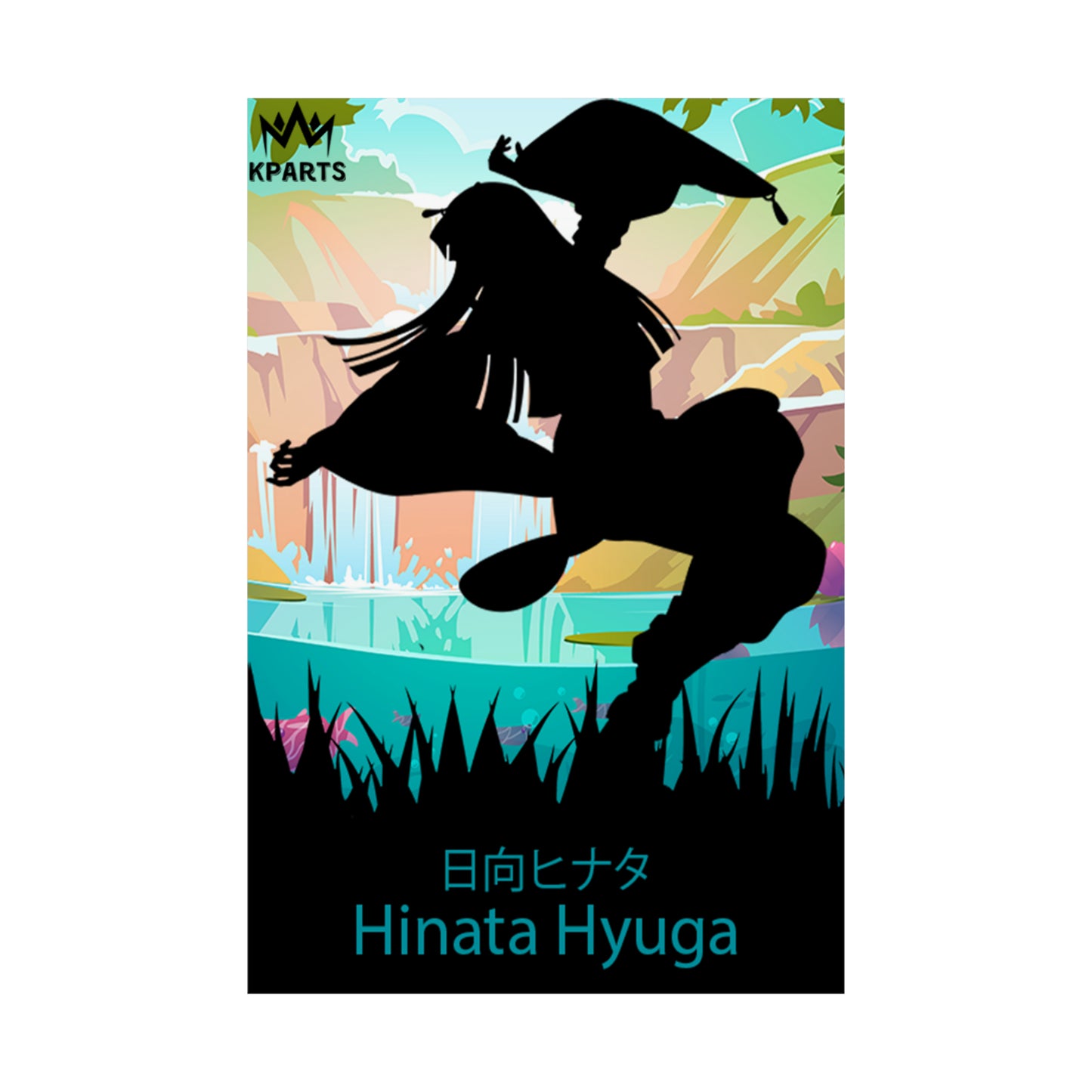 Hinata Hyuga Minimalist Poster #10