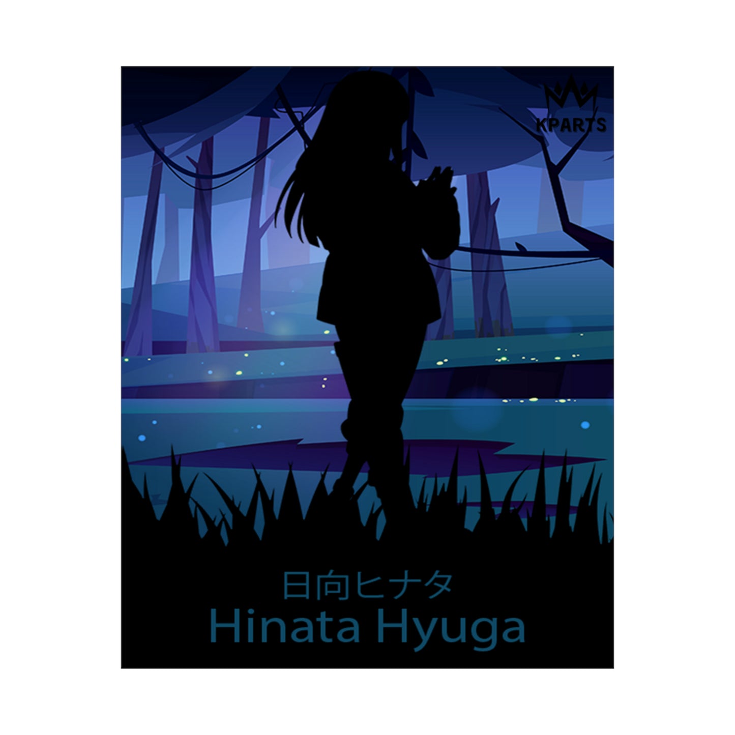 Hinata Hyuga Minimalist Poster #5