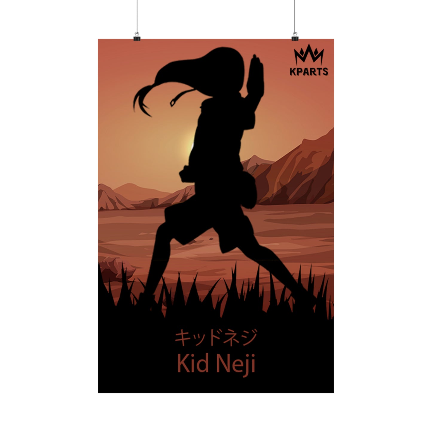 Neji Hyuga (Kid) Minimalist Poster #10