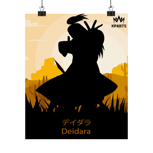 Deidara Minimalist Poster #9