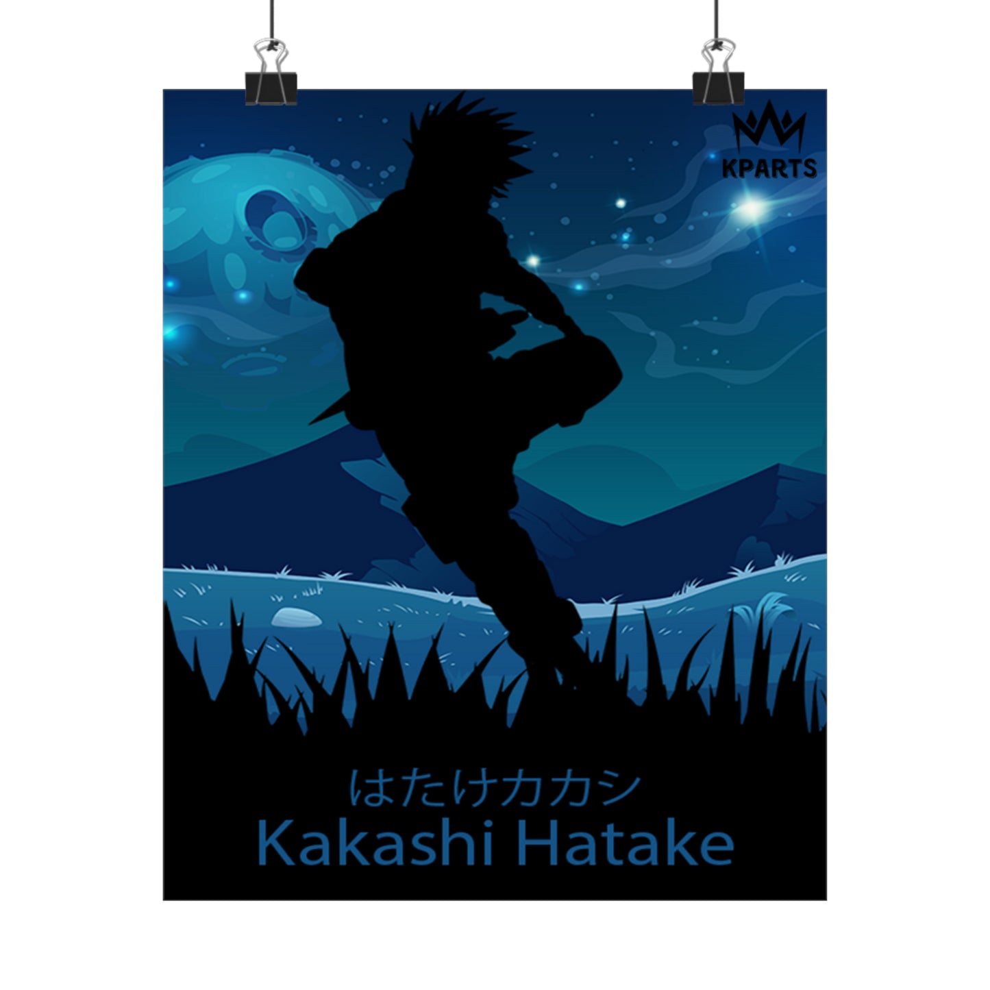 Kakashi Hatake Minimalist Poster #1 - Collective Prints