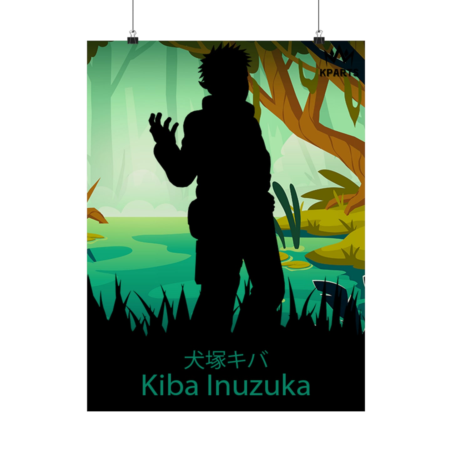 Kiba Inuzuka Minimalist Poster #2