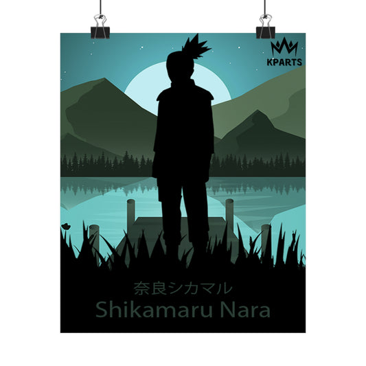 Shikamaru Nara Minimalist Poster #6