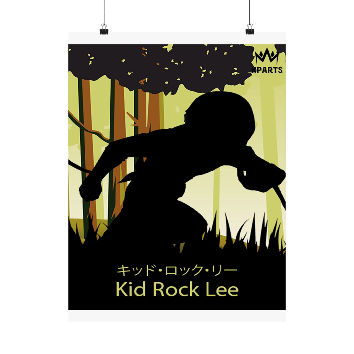 Rock Lee (Kid) Minimalist Poster #10