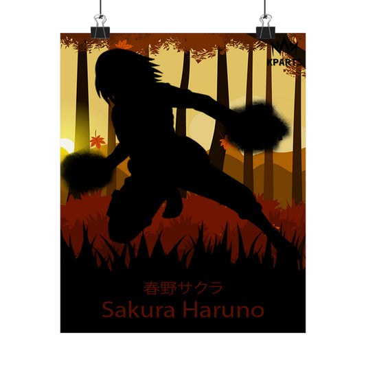 Sakura Haruno Minimalist Poster #11 - Collective Prints