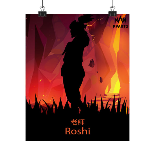 Roshi Minimalist Poster #3