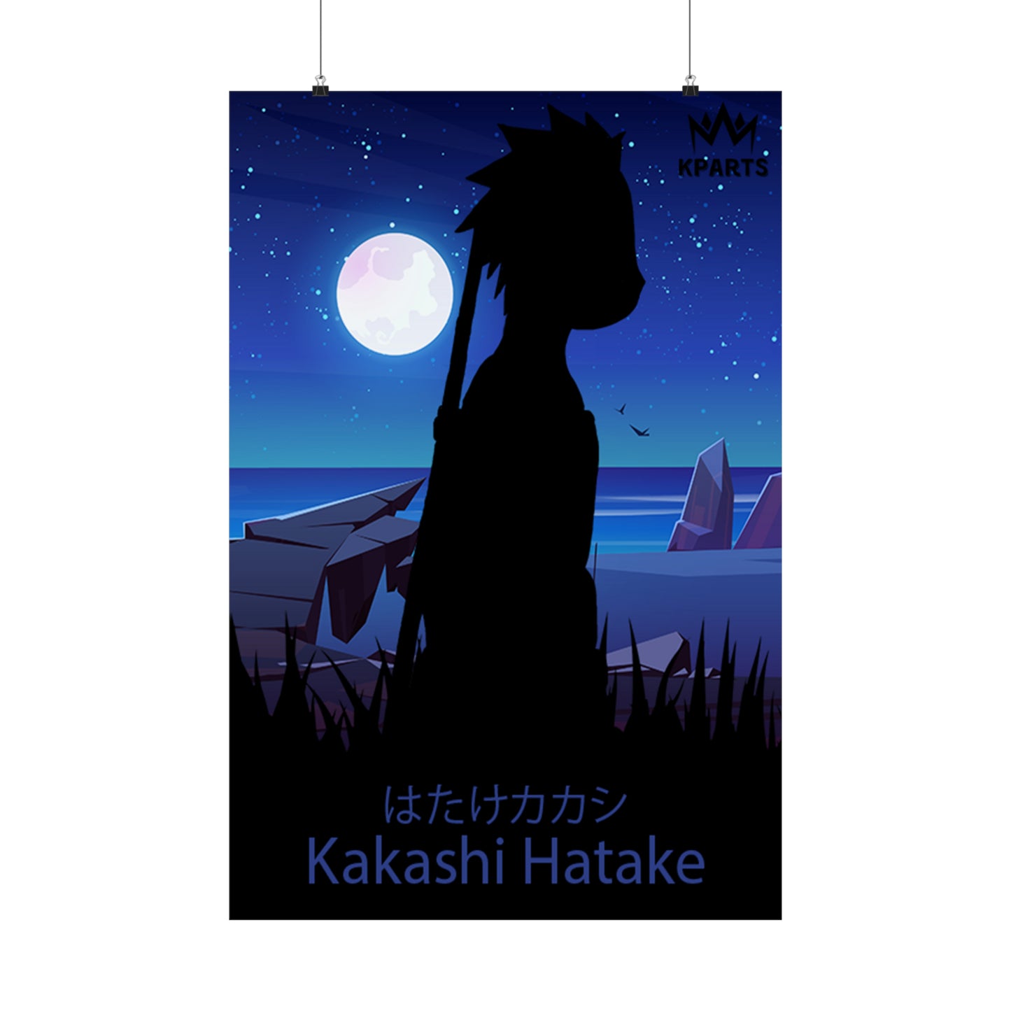 Kakashi Hatake Minimalist Poster #4 - Collective Prints