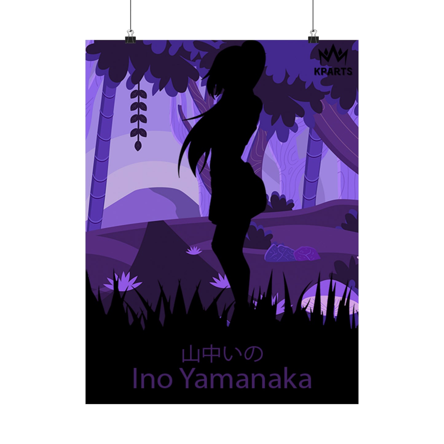 Ino Yamanaka Minimalist Poster #5