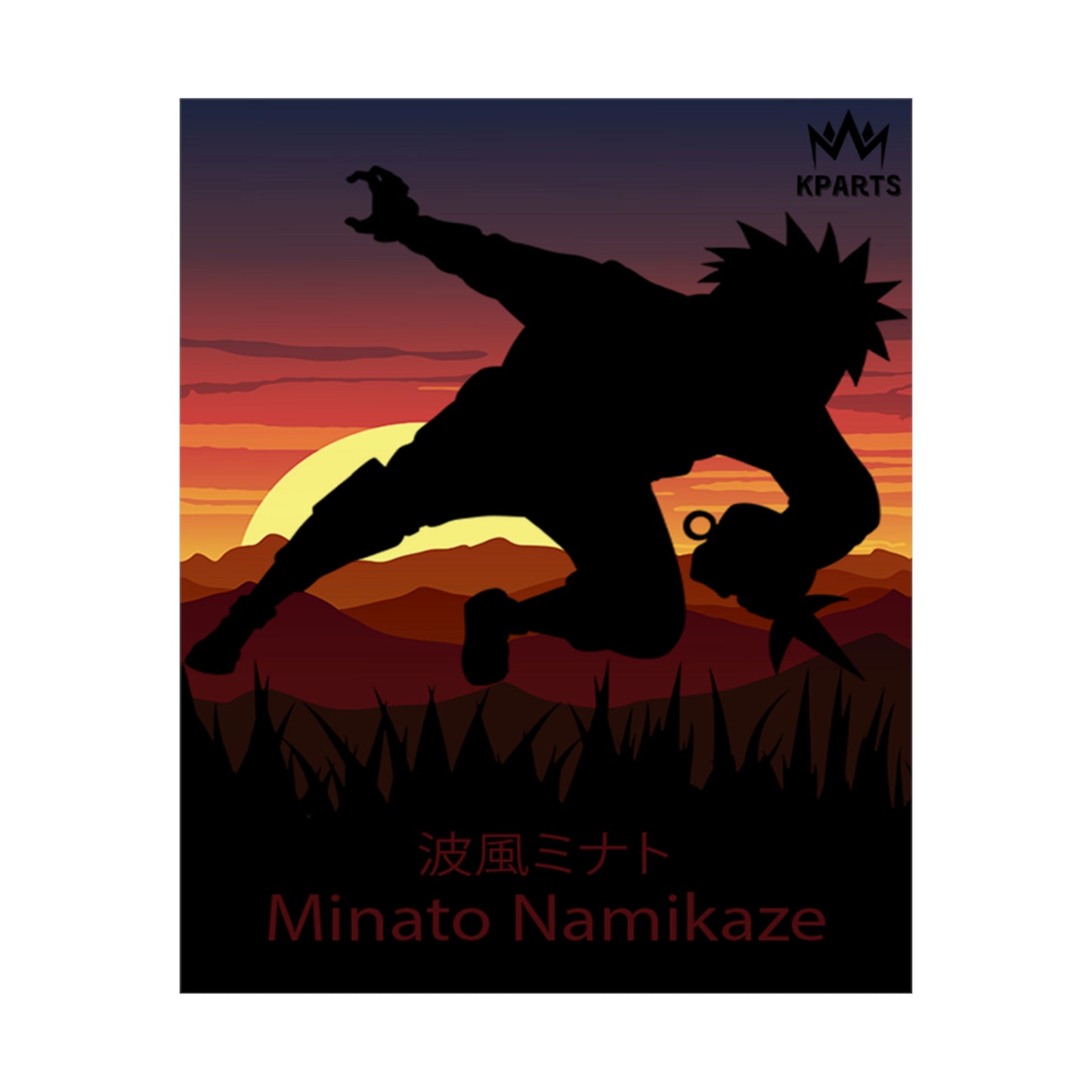 Minato Namikaze Minimalist Poster #5