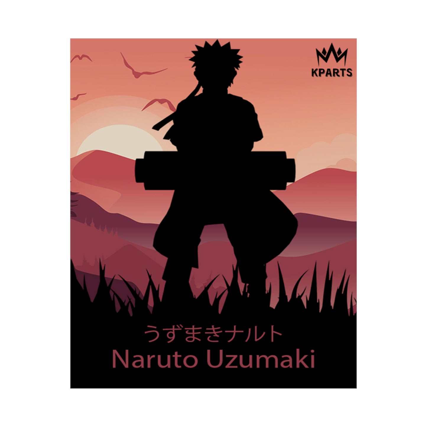 Naruto Uzumaki Minimalist Poster #8 - Collective Prints