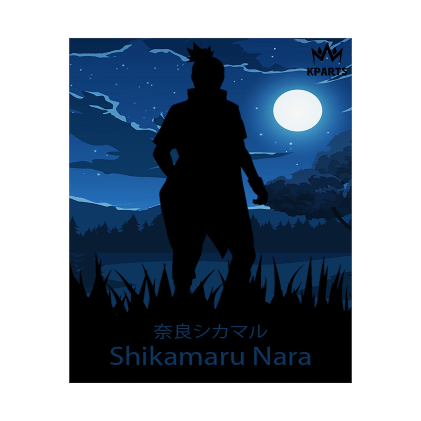 Shikamaru Nara Minimalist Poster #3