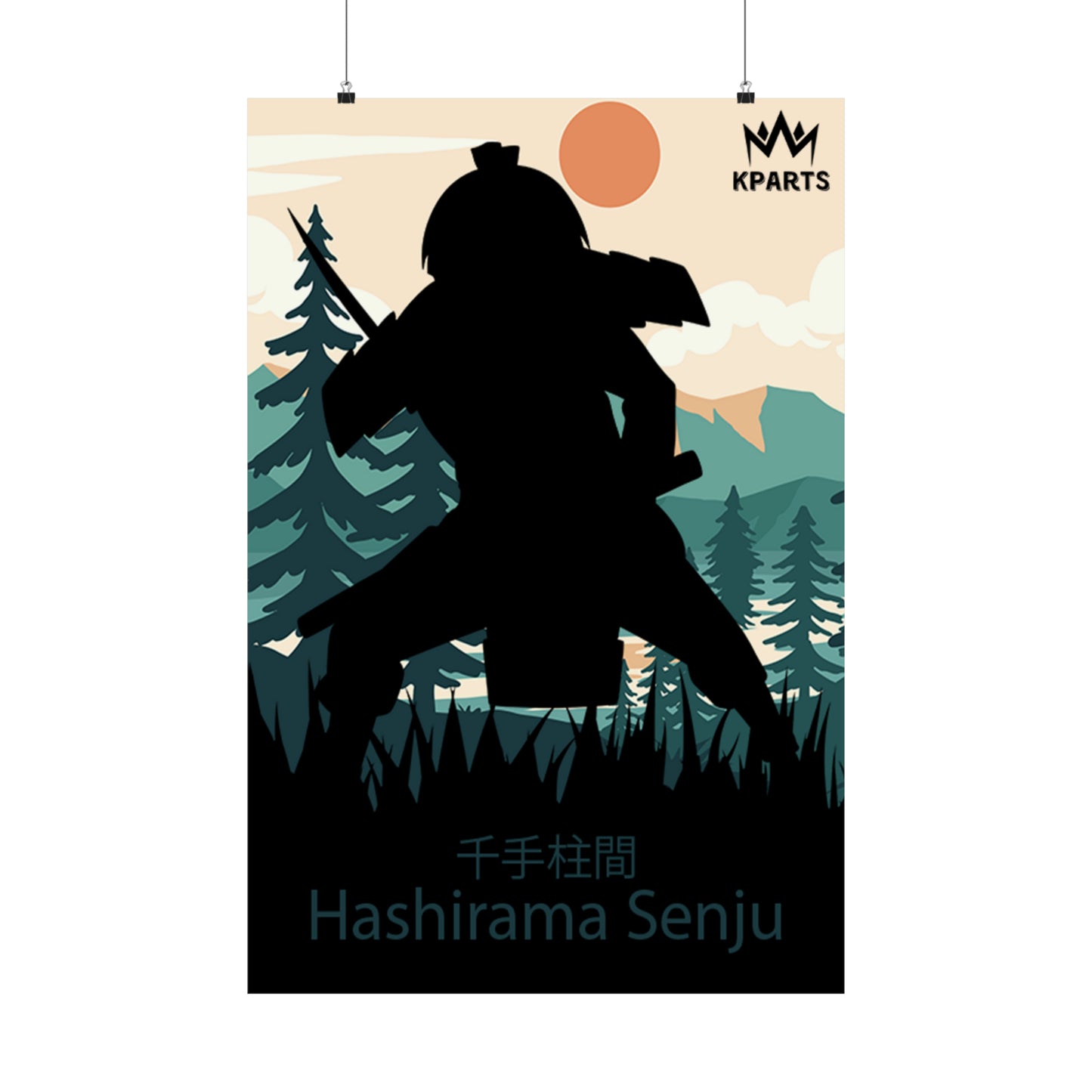 Hashirama Senju Minimalist Poster #7 - Collective Prints