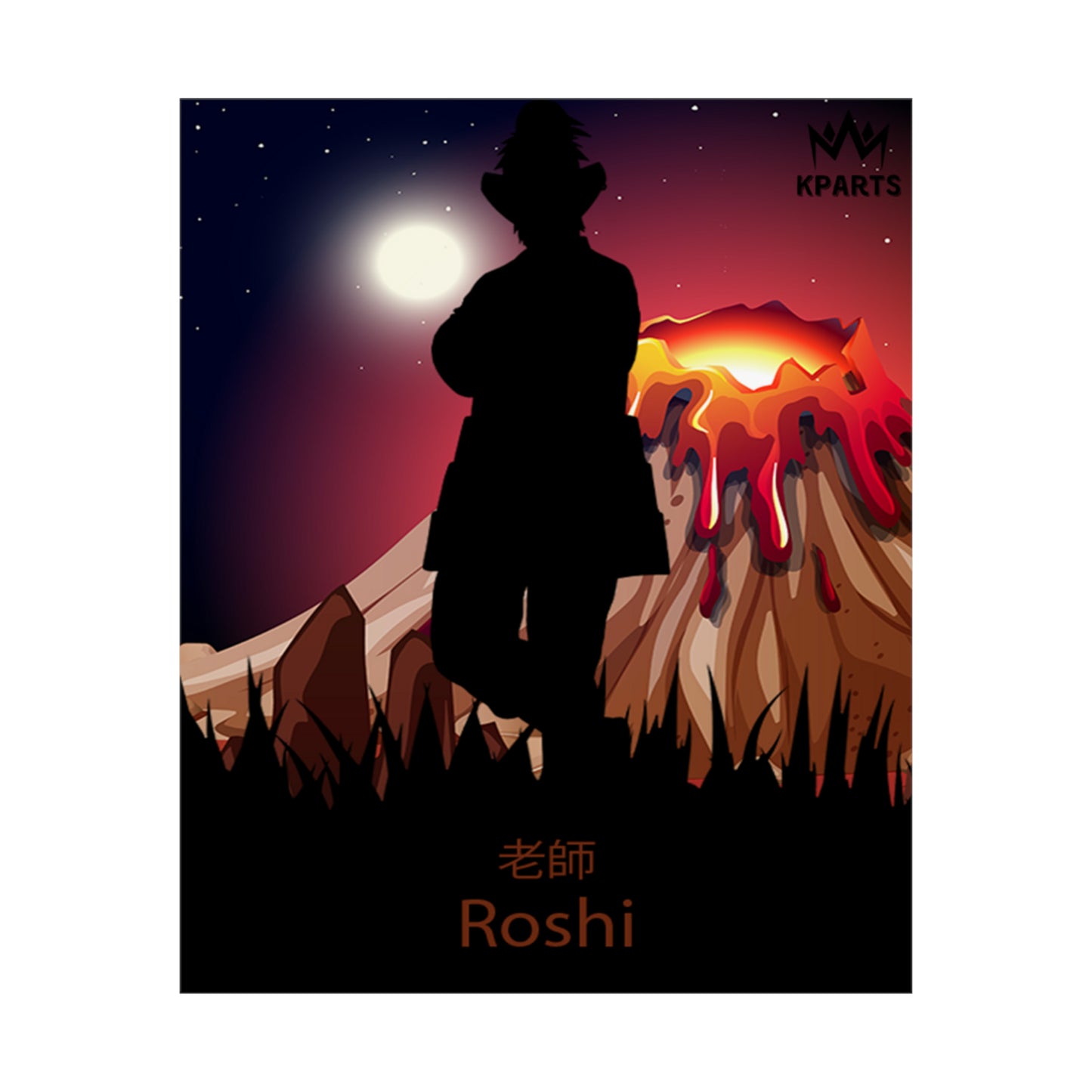 Roshi Minimalist Poster #2