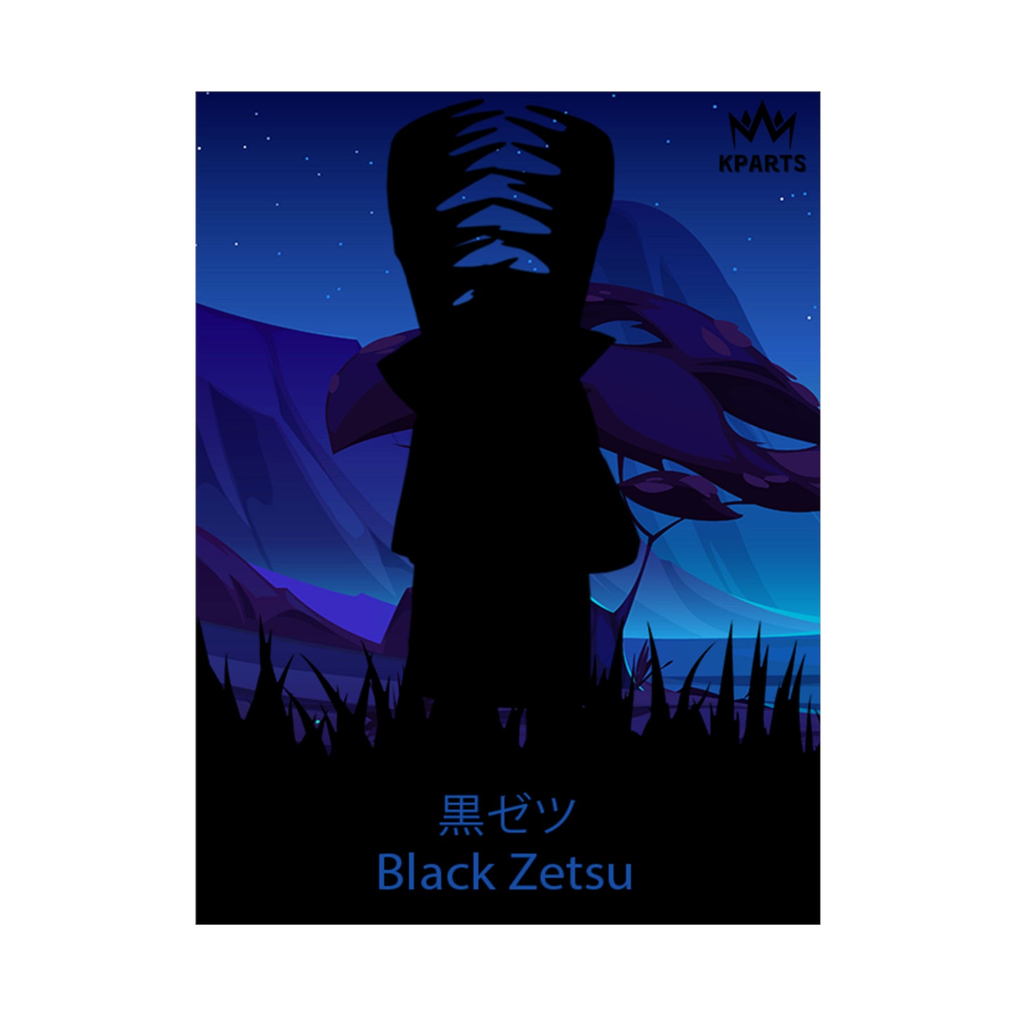 Black Zetsu Minimalist Poster #2