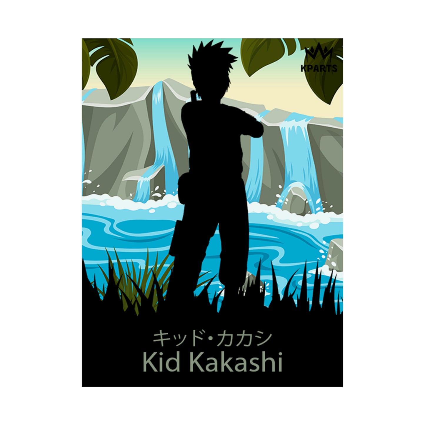 Kakashi Hatake (Kid) Minimalist Poster #9